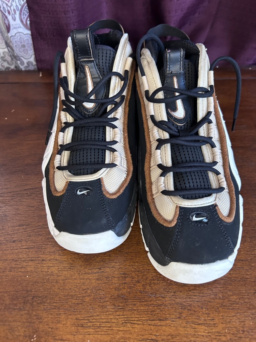 Nike Air Max Penny 1 “Rattan” Youth Size 7Y Tan Black DZ5311-200 GS - Picture 10 of 12